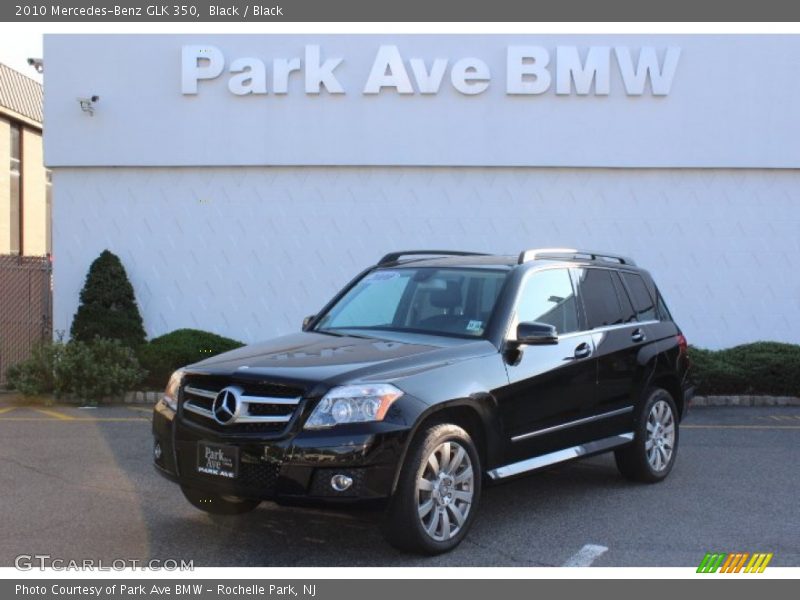 Black / Black 2010 Mercedes-Benz GLK 350