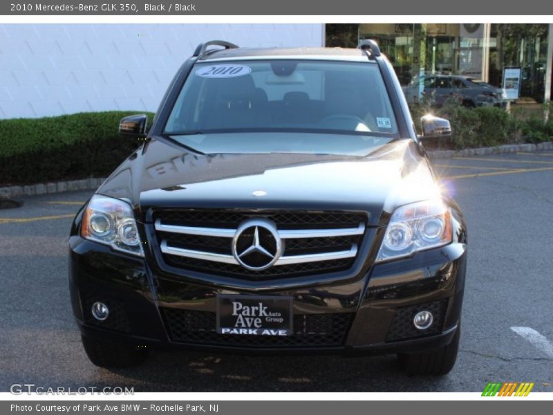 Black / Black 2010 Mercedes-Benz GLK 350