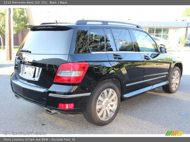 Black / Black 2010 Mercedes-Benz GLK 350