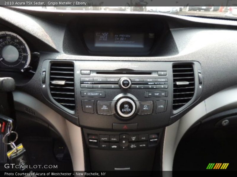 Grigio Metallic / Ebony 2010 Acura TSX Sedan