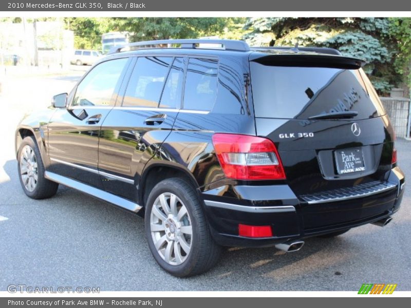 Black / Black 2010 Mercedes-Benz GLK 350