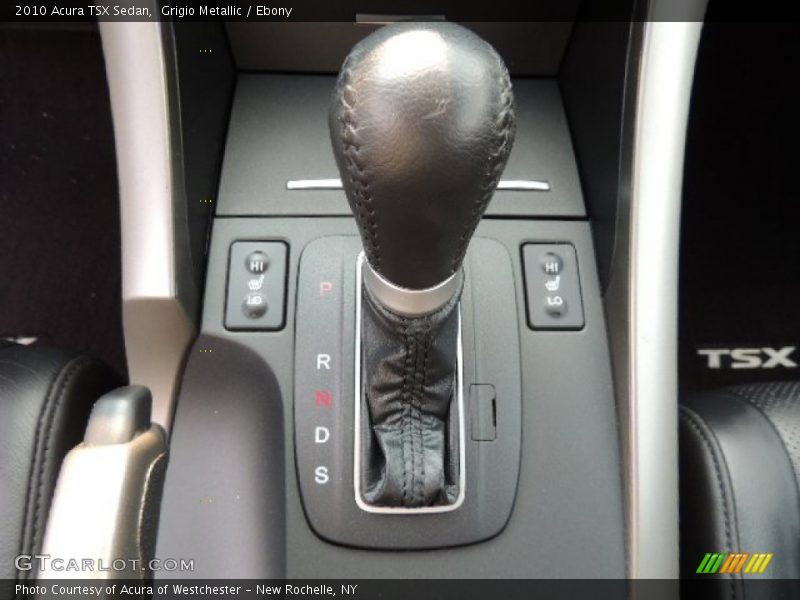Grigio Metallic / Ebony 2010 Acura TSX Sedan