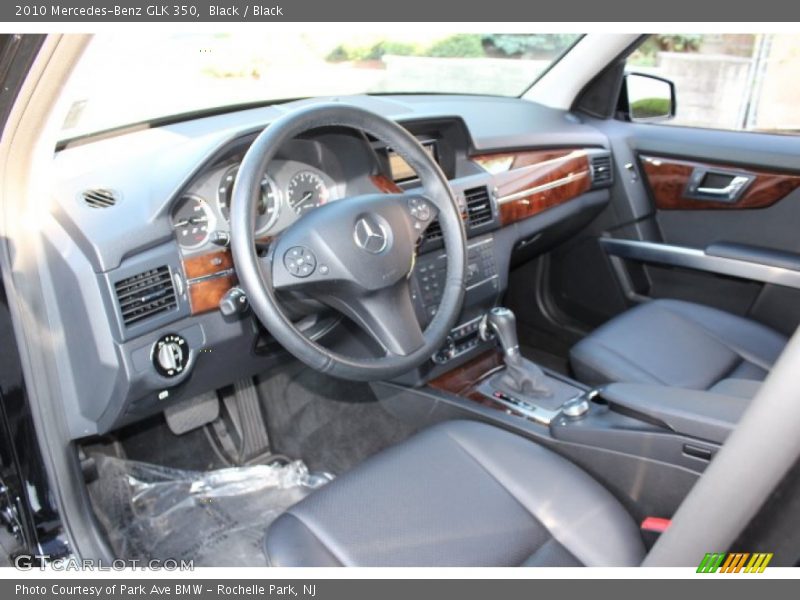 Black / Black 2010 Mercedes-Benz GLK 350