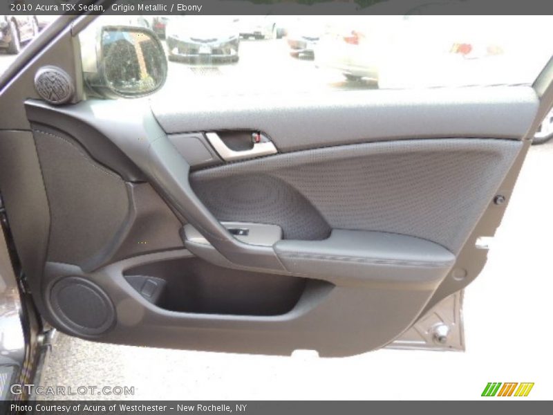Grigio Metallic / Ebony 2010 Acura TSX Sedan