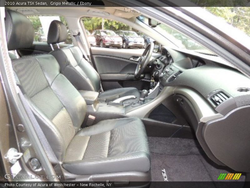 Grigio Metallic / Ebony 2010 Acura TSX Sedan