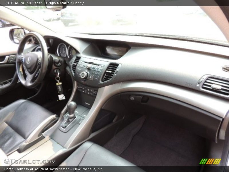 Grigio Metallic / Ebony 2010 Acura TSX Sedan