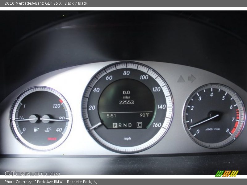 Black / Black 2010 Mercedes-Benz GLK 350