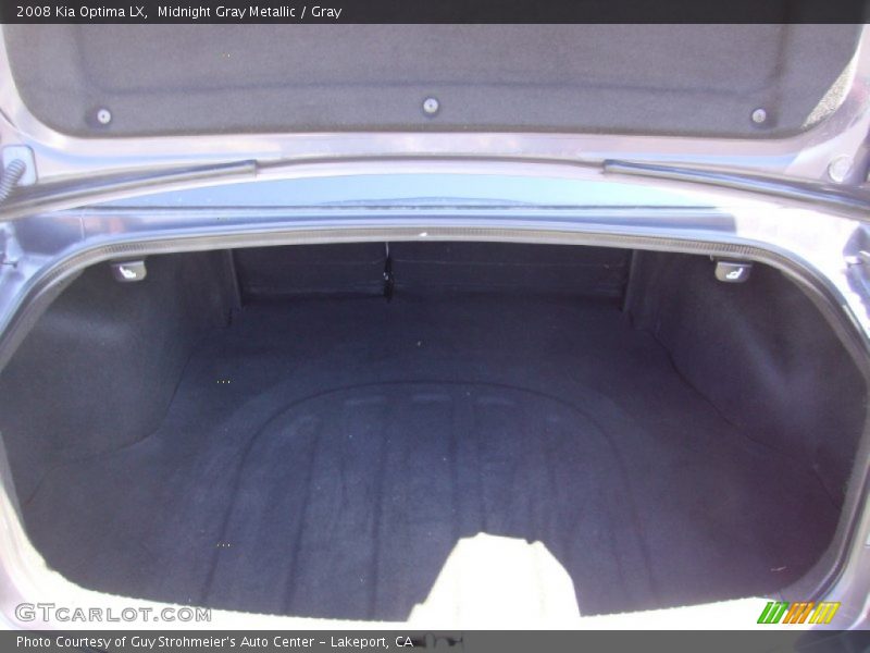 Midnight Gray Metallic / Gray 2008 Kia Optima LX