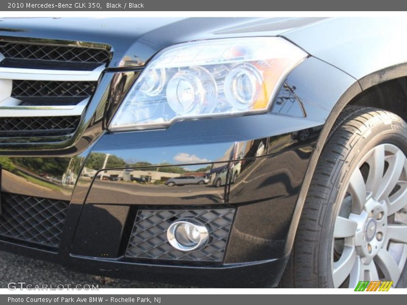 Black / Black 2010 Mercedes-Benz GLK 350