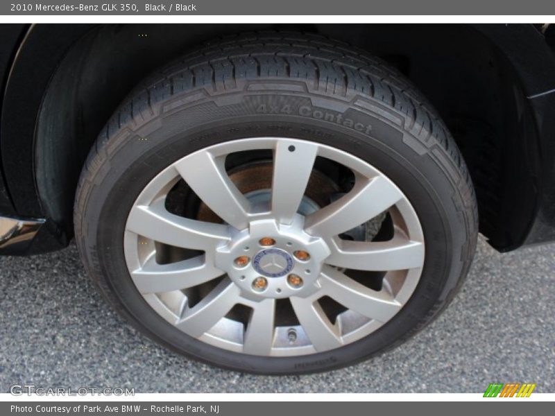 Black / Black 2010 Mercedes-Benz GLK 350