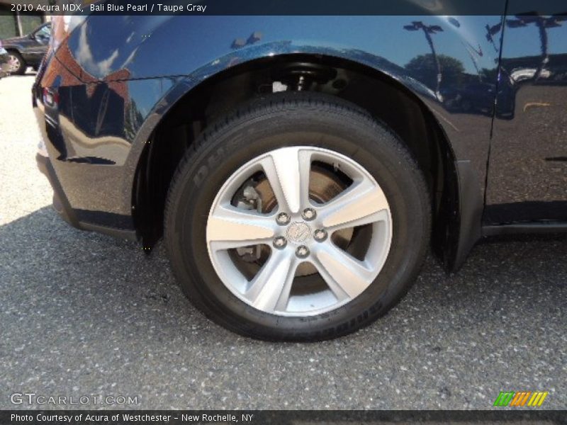 Bali Blue Pearl / Taupe Gray 2010 Acura MDX