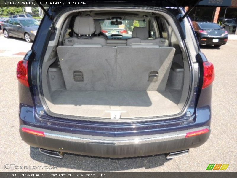 Bali Blue Pearl / Taupe Gray 2010 Acura MDX