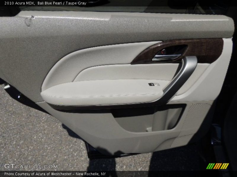 Bali Blue Pearl / Taupe Gray 2010 Acura MDX