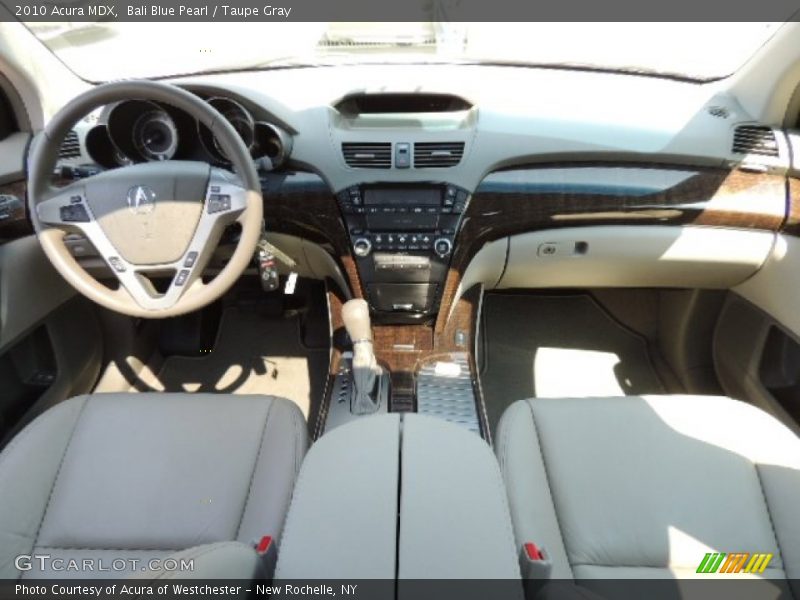Bali Blue Pearl / Taupe Gray 2010 Acura MDX