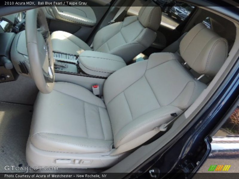 Bali Blue Pearl / Taupe Gray 2010 Acura MDX