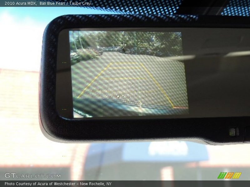 Bali Blue Pearl / Taupe Gray 2010 Acura MDX