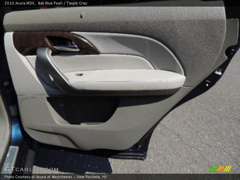 Bali Blue Pearl / Taupe Gray 2010 Acura MDX