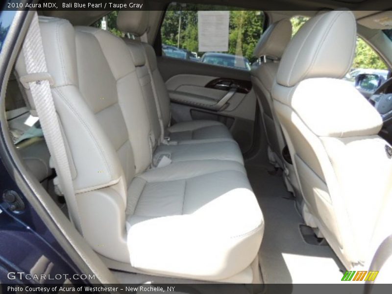 Bali Blue Pearl / Taupe Gray 2010 Acura MDX
