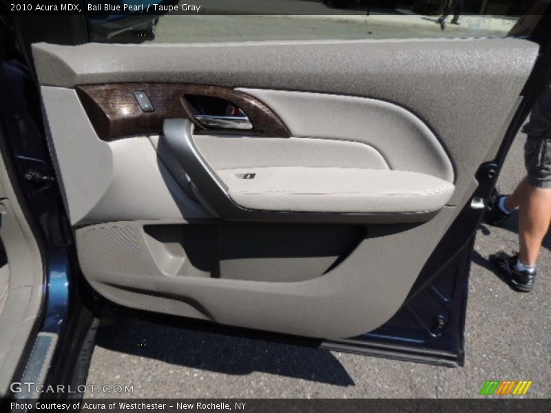 Bali Blue Pearl / Taupe Gray 2010 Acura MDX