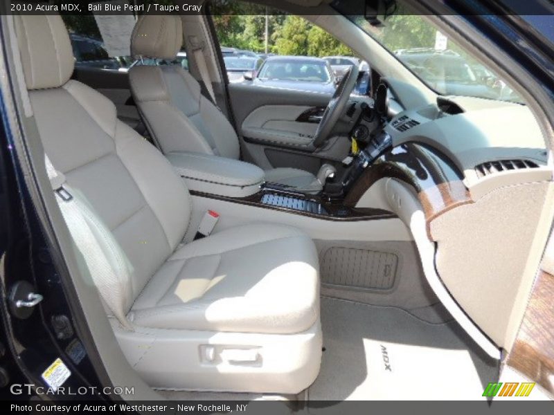 Bali Blue Pearl / Taupe Gray 2010 Acura MDX