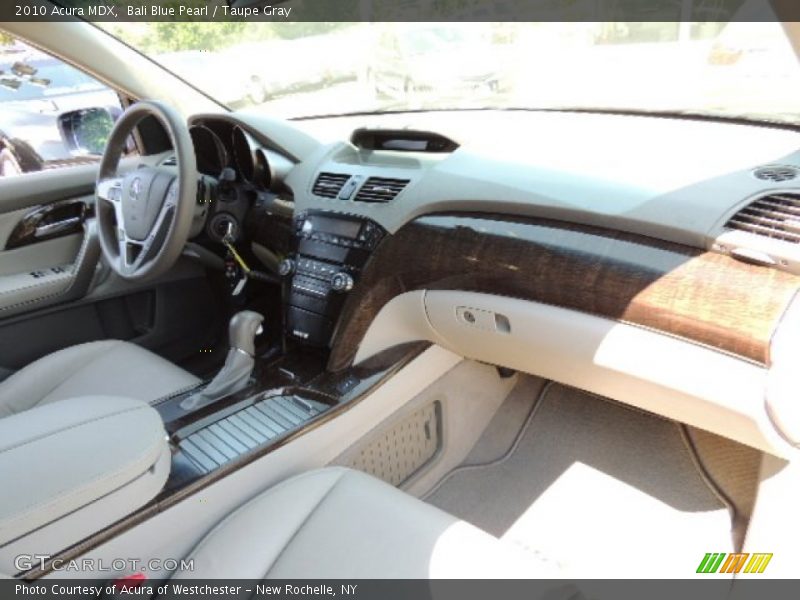 Bali Blue Pearl / Taupe Gray 2010 Acura MDX