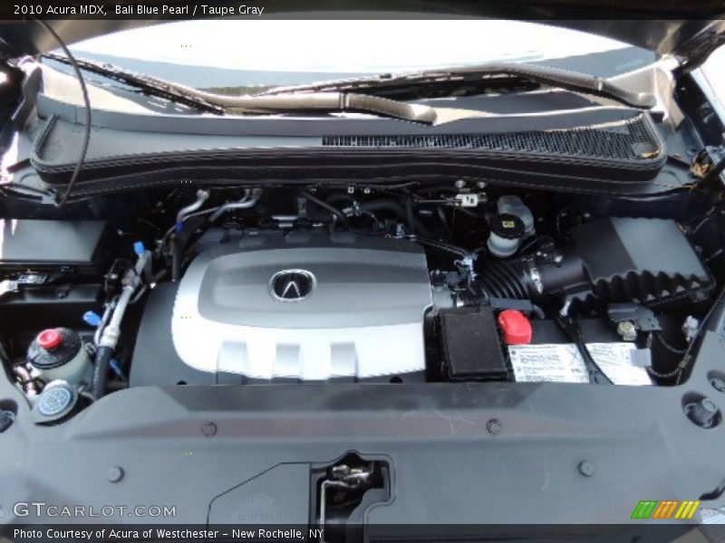 Bali Blue Pearl / Taupe Gray 2010 Acura MDX
