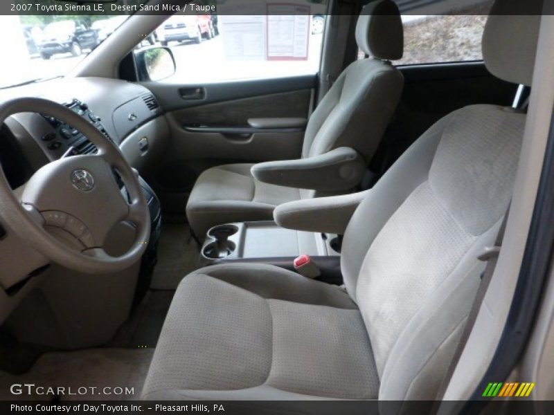 Desert Sand Mica / Taupe 2007 Toyota Sienna LE