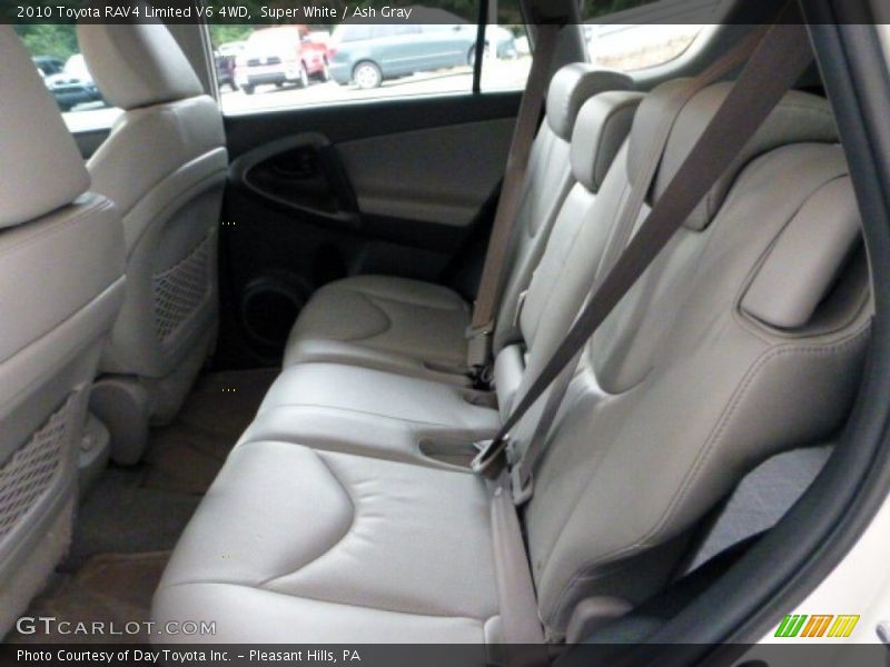 Super White / Ash Gray 2010 Toyota RAV4 Limited V6 4WD