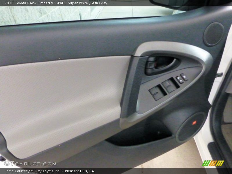 Super White / Ash Gray 2010 Toyota RAV4 Limited V6 4WD
