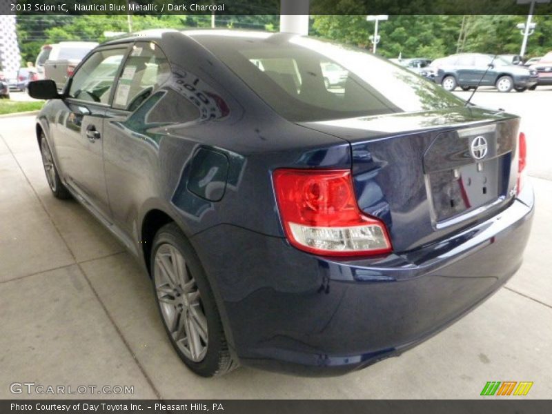 Nautical Blue Metallic / Dark Charcoal 2013 Scion tC
