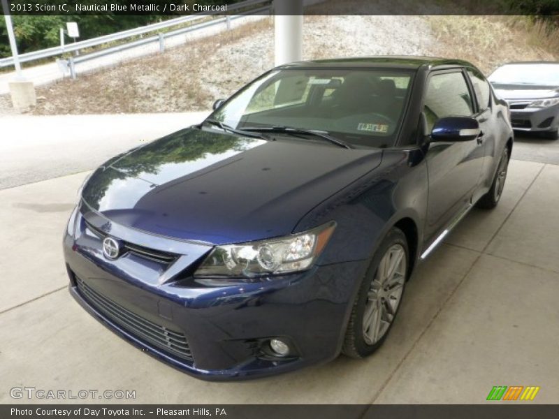 Nautical Blue Metallic / Dark Charcoal 2013 Scion tC
