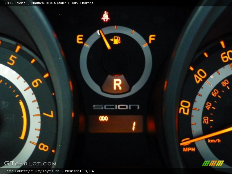 Nautical Blue Metallic / Dark Charcoal 2013 Scion tC