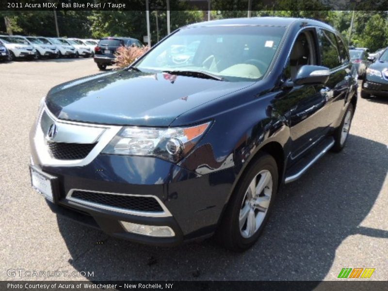 Bali Blue Pearl / Taupe 2011 Acura MDX