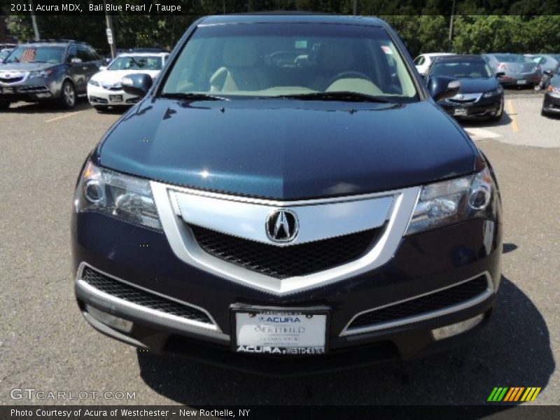 Bali Blue Pearl / Taupe 2011 Acura MDX