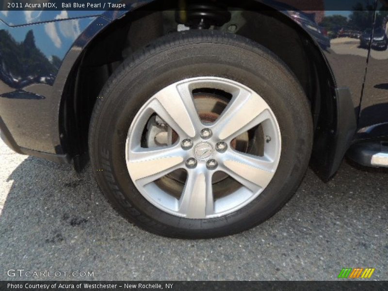 Bali Blue Pearl / Taupe 2011 Acura MDX