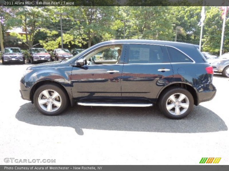 Bali Blue Pearl / Taupe 2011 Acura MDX