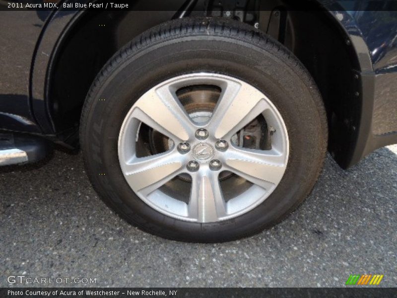 Bali Blue Pearl / Taupe 2011 Acura MDX