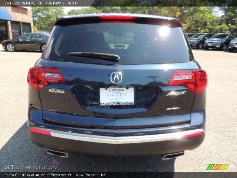 Bali Blue Pearl / Taupe 2011 Acura MDX