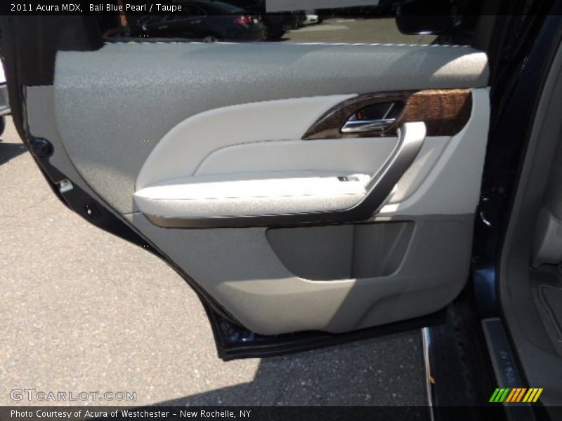 Bali Blue Pearl / Taupe 2011 Acura MDX