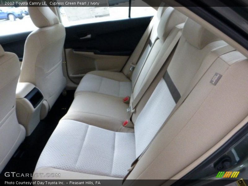 Cypress Green Pearl / Ivory 2012 Toyota Camry LE