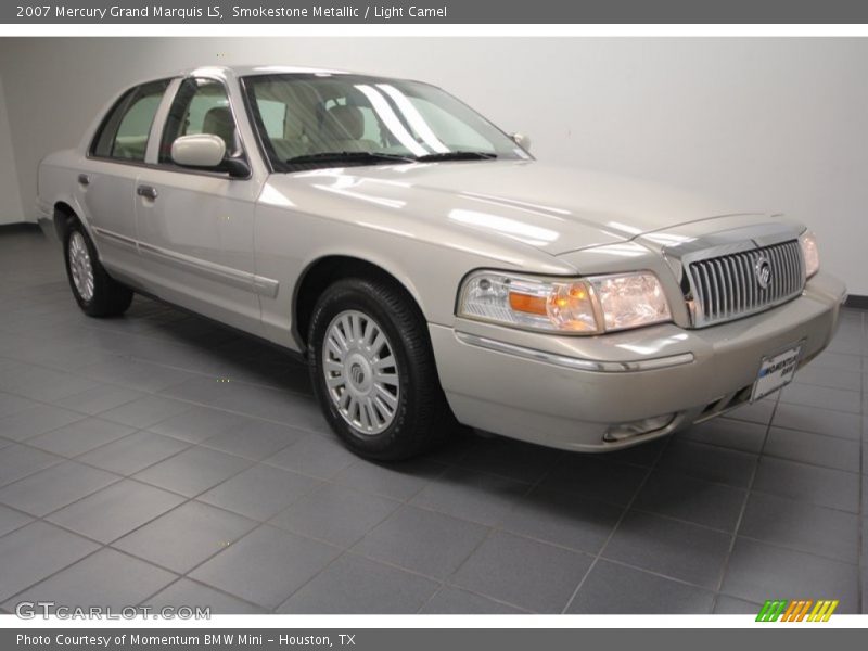Smokestone Metallic / Light Camel 2007 Mercury Grand Marquis LS