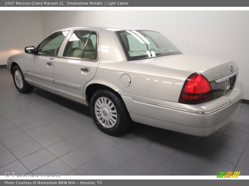 Smokestone Metallic / Light Camel 2007 Mercury Grand Marquis LS
