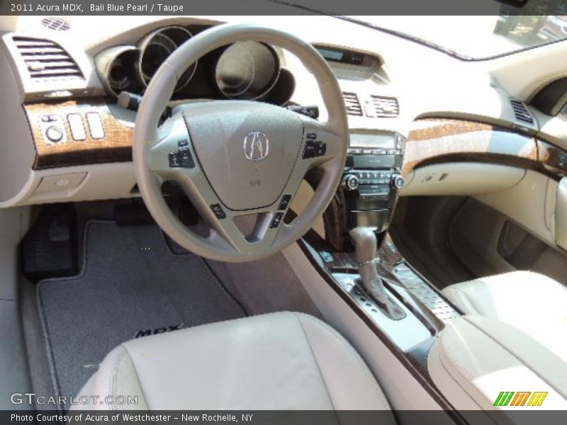 Bali Blue Pearl / Taupe 2011 Acura MDX