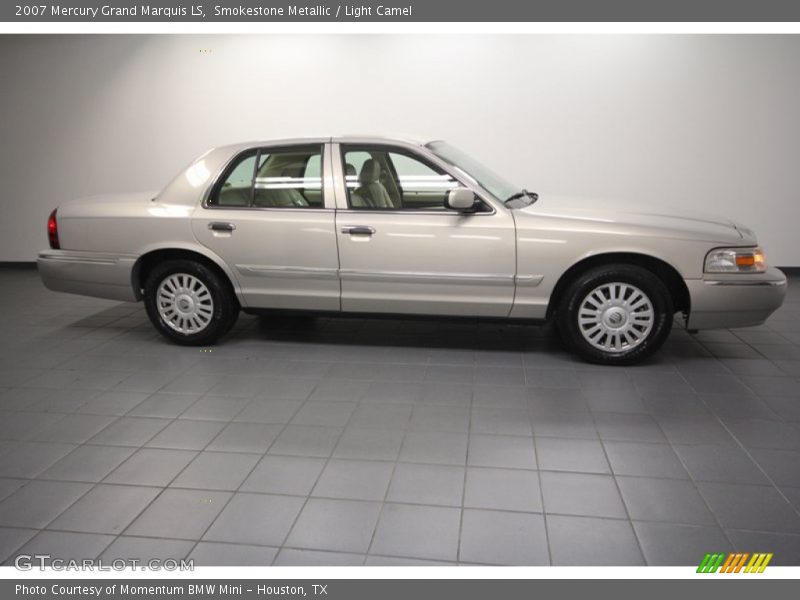Smokestone Metallic / Light Camel 2007 Mercury Grand Marquis LS