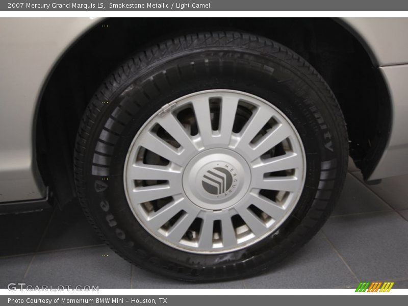 Smokestone Metallic / Light Camel 2007 Mercury Grand Marquis LS