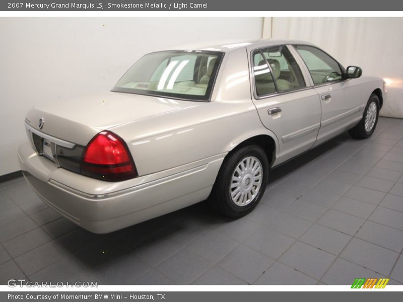 Smokestone Metallic / Light Camel 2007 Mercury Grand Marquis LS