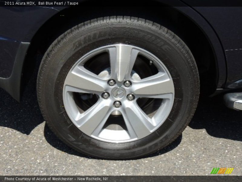 Bali Blue Pearl / Taupe 2011 Acura MDX