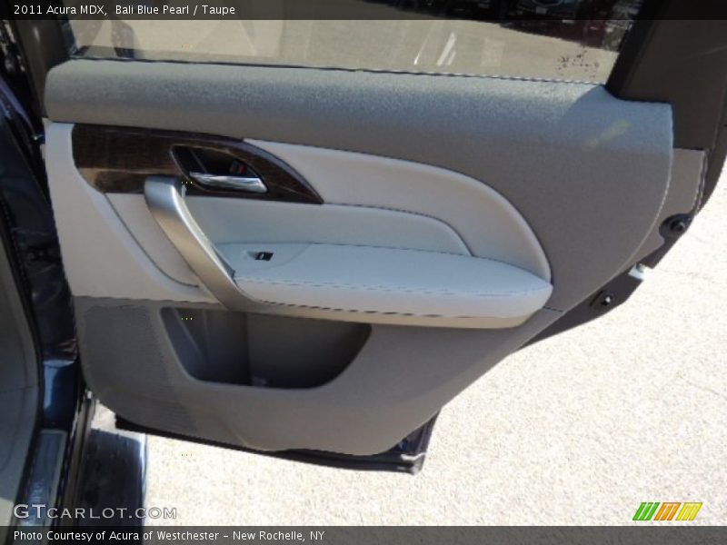 Bali Blue Pearl / Taupe 2011 Acura MDX