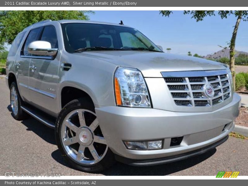 Front 3/4 View of 2011 Escalade Luxury AWD