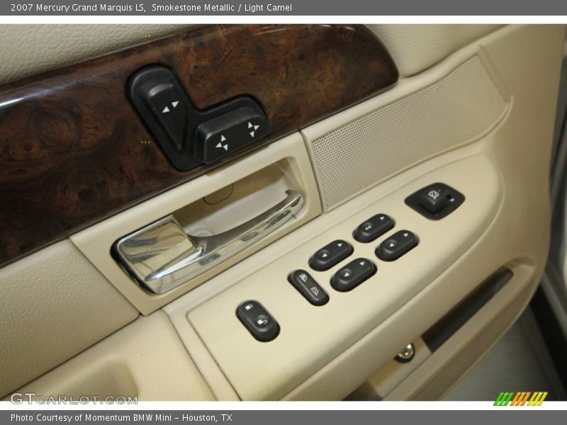 Smokestone Metallic / Light Camel 2007 Mercury Grand Marquis LS